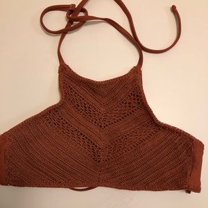 Target Rust Halter Bikini Top!